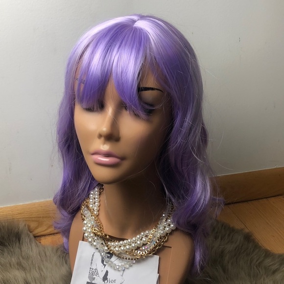 ? JAN 22” PURPLE Wig *NWT* ?